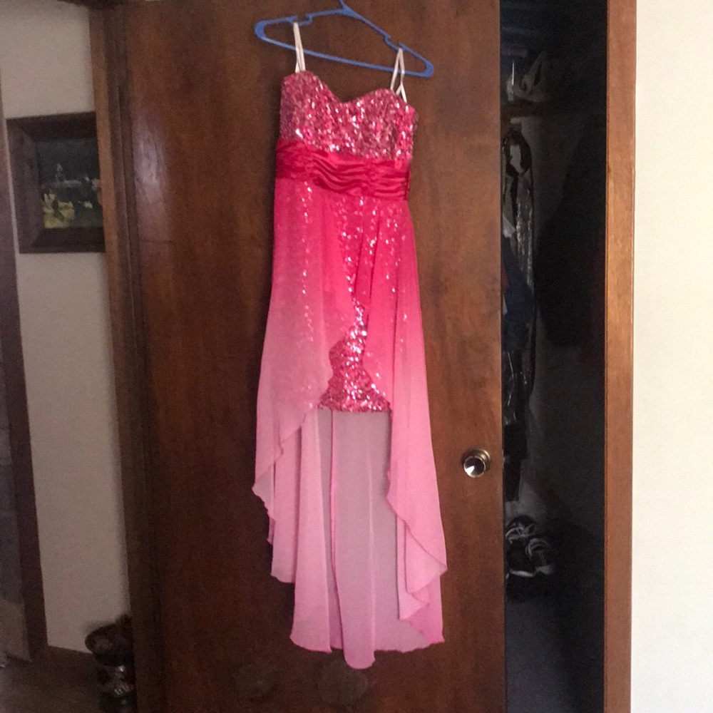 High-low prom dress